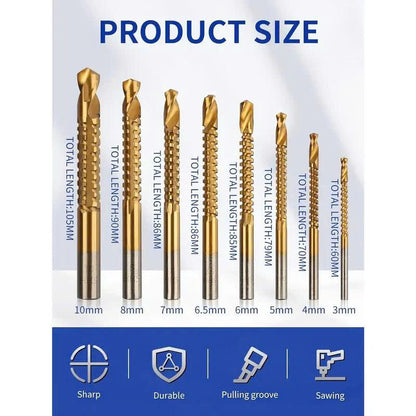 TitanCore™ 8-Piece Drill Bit Set