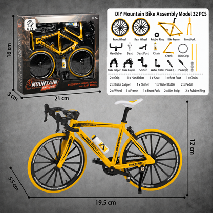 Kit de maquette de vélo en alliage à monter soi-même