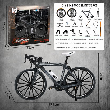 Kit de maquette de vélo en alliage à monter soi-même