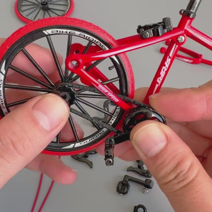 Kit de maquette de vélo en alliage à monter soi-même